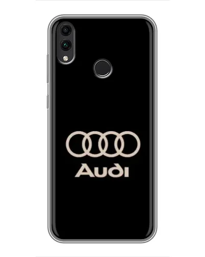 Чехол для Huawei Honor 8X Max с картинкой «Audi — золотой логотип» Чехол для Huawei Honor 8X Max с картинкой «Audi — золотой логотип»