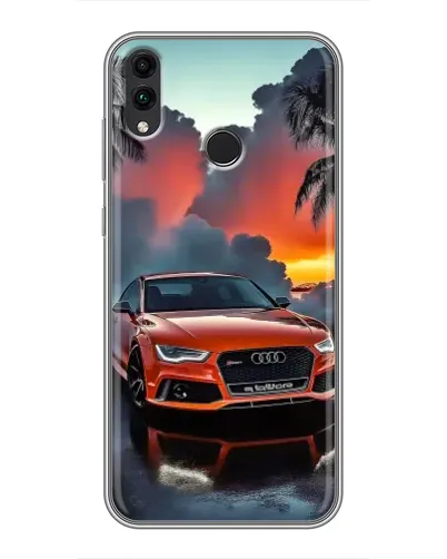 Чехол для Huawei Honor 8X Max с картинкой «Audi — закат» Чехол для Huawei Honor 8X Max с картинкой «Audi — закат»