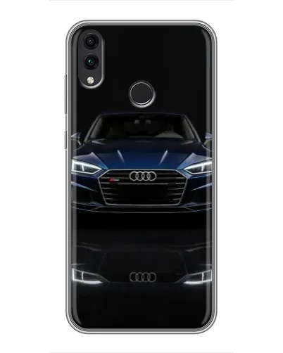 Чехол для Huawei Honor 8X Max с картинкой «Audi — ночное отражение» Чехол для Huawei Honor 8X Max с картинкой «Audi — ночное отражение»