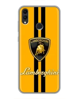 Чохол для Huawei Honor 8X Max з картинкою «Lamborghini Stripe жовтий» Чохол для Huawei Honor 8X Max з картинкою «Lamborghini Stripe жовтий»