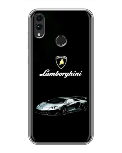Чехол для Huawei Honor 8X Max с картинкой «Логотип Lamborghini классика»
