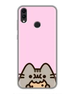 Чохол для Huawei Honor 8X Max з картинкою «Pusheen та печиво» Чохол для Huawei Honor 8X Max з картинкою «Pusheen та печиво»