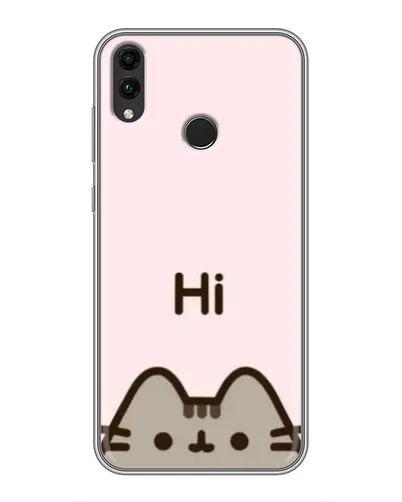 Чохол для Huawei Honor 8X Max з картинкою «Пушин каже Hi»