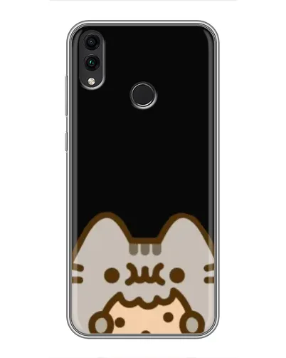 Чохол для Huawei Honor 8X Max з картинкою «Пушин на чорному»