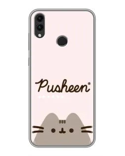 Чохол для Huawei Honor 8X Max з картинкою «Pusheen логотип» Чохол для Huawei Honor 8X Max з картинкою «Pusheen логотип»