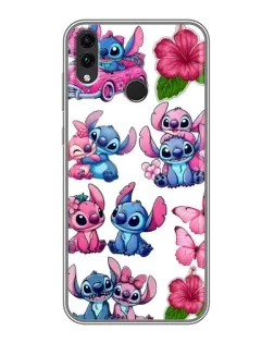 Чехол для Huawei Honor 8X Max с картинкой «Стикеры Stitch и Angel» Чехол для Huawei Honor 8X Max с картинкой «Стикеры Stitch и Angel»