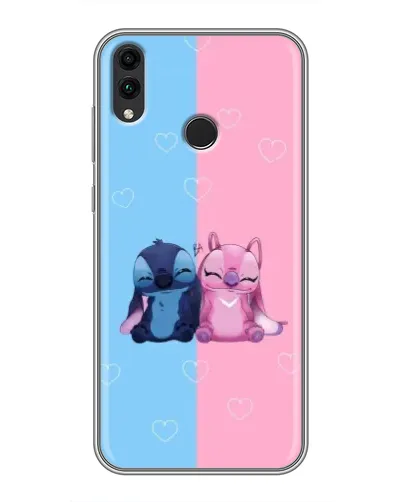 Чехол для Huawei Honor 8X Max с картинкой «Stitch и Angel Love» Чехол для Huawei Honor 8X Max с картинкой «Stitch и Angel Love»