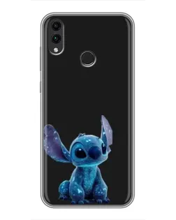 Чехол для Huawei Honor 8X Max с картинкой «Стич на черном» Чехол для Huawei Honor 8X Max с картинкой «Стич на черном»