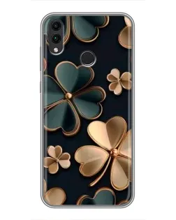 Чохол для Huawei Honor 8X Max з картинкою «Конюшина в золоті»