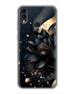 Чохол для Huawei Honor 8X Max з картинкою «Чорний лотос»