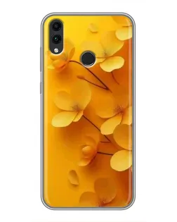 Чохол для Huawei Honor 8X Max з картинкою «Золоті пелюстки»