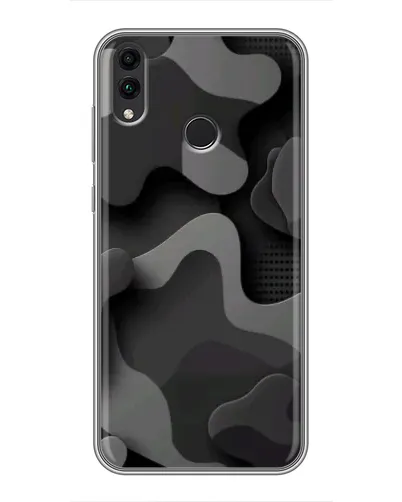 Чехол для Huawei Honor 8X Max с картинкой «Темный абстрактный камуфляж» Чехол для Huawei Honor 8X Max с картинкой «Темный абстрактный камуфляж»
