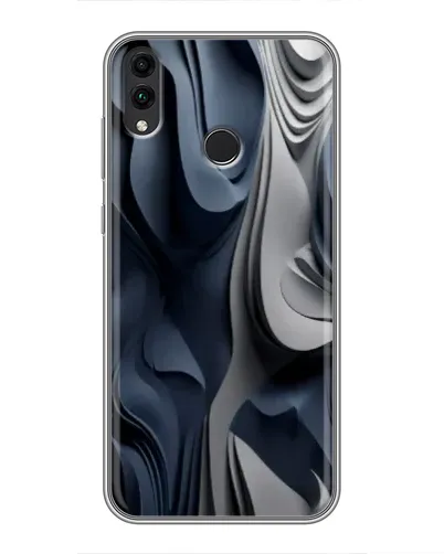 Чехол для Huawei Honor 8X Max с картинкой «Объемные синие складки» Чехол для Huawei Honor 8X Max с картинкой «Объемные синие складки»