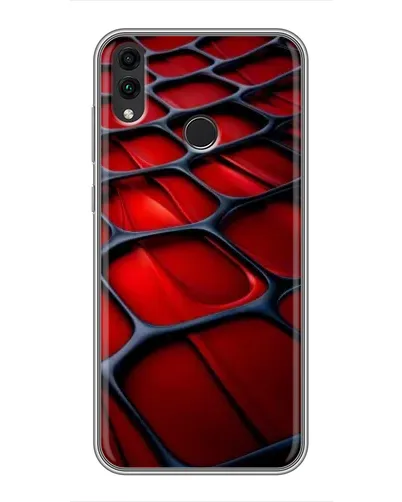 Чехол для Huawei Honor 8X Max с картинкой «Красная глянцевая сетка» Чехол для Huawei Honor 8X Max с картинкой «Красная глянцевая сетка»