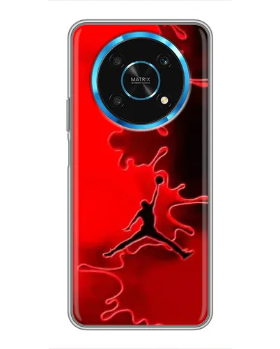 Чехол для Huawei Honor Magic 5 Lite 5G с картинкой «Jordan Red Smoke» Чехол для Huawei Honor Magic 5 Lite 5G с картинкой «Jordan Red Smoke»