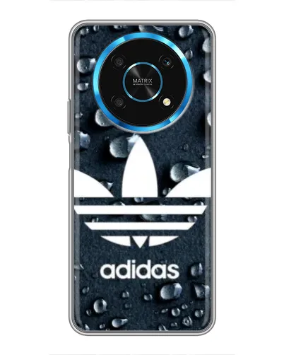 Чехол для Huawei Honor Magic 5 Lite 5G с картинкой «Adidas Trefoil Blue» Чехол для Huawei Honor Magic 5 Lite 5G с картинкой «Adidas Trefoil Blue»