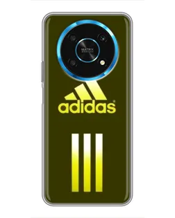 Чехол для Huawei Honor Magic 5 Lite 5G с картинкой «Оливковый градиент Adidas»