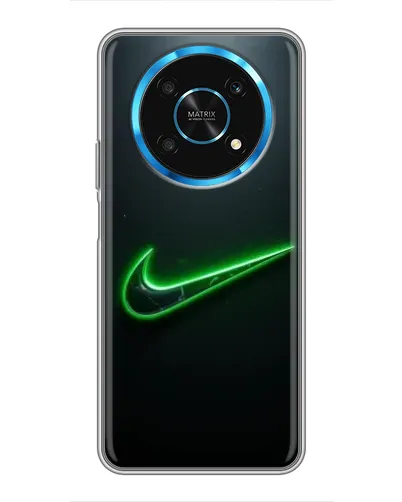 Чехол для Huawei Honor Magic 5 Lite 5G с картинкой «Неоновый контур Nike» Чехол для Huawei Honor Magic 5 Lite 5G с картинкой «Неоновый контур Nike»