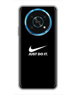 Чехол для Huawei Honor Magic 5 Lite 5G с картинкой «Минимализм от Nike»