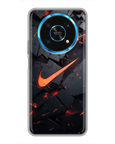 Чехол для Huawei Honor Magic 5 Lite 5G с картинкой «Nike — эффект разломов» Чехол для Huawei Honor Magic 5 Lite 5G с картинкой «Nike — эффект разломов»