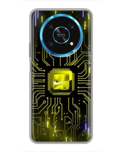 Чехол для Huawei Honor Magic 5 Lite 5G с картинкой «Nike — золотая искра» Чехол для Huawei Honor Magic 5 Lite 5G с картинкой «Nike — золотая искра»