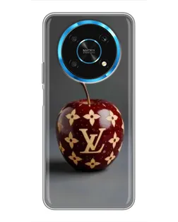 Чехол для Huawei Honor Magic 5 Lite 5G с картинкой «Красное яблоко LV»