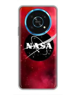 Чехол для Huawei Honor Magic 5 Lite 5G с картинкой «NASA — красная туманность»