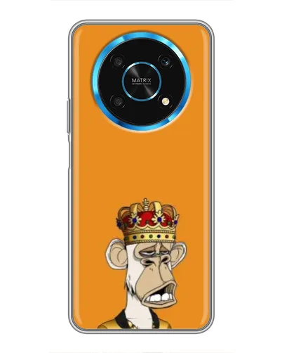 Чехол для Huawei Honor Magic 5 Lite 5G с картинкой «Золотая обезьяна Bored Ape» Чехол для Huawei Honor Magic 5 Lite 5G с картинкой «Золотая обезьяна Bored Ape»