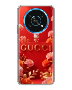 Чехол для Huawei Honor Magic 5 Lite 5G с картинкой «Gucci — золотой сад» Чехол для Huawei Honor Magic 5 Lite 5G с картинкой «Gucci — золотой сад»