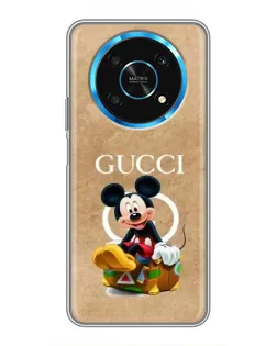 Чехол для Huawei Honor Magic 5 Lite 5G с картинкой «Микки Маус Gucci — крафт» Чехол для Huawei Honor Magic 5 Lite 5G с картинкой «Микки Маус Gucci — крафт»
