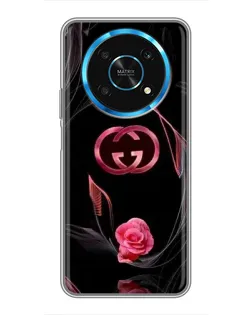 Чехол для Huawei Honor Magic 5 Lite 5G с картинкой «Gucci — неоновая роза» Чехол для Huawei Honor Magic 5 Lite 5G с картинкой «Gucci — неоновая роза»