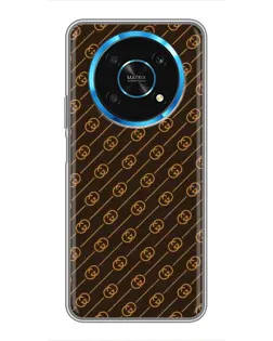 Чехол для Huawei Honor Magic 5 Lite 5G с картинкой «Gucci — золотые диагонали» Чехол для Huawei Honor Magic 5 Lite 5G с картинкой «Gucci — золотые диагонали»