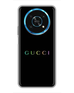 Чехол для Huawei Honor Magic 5 Lite 5G с картинкой «Gucci — неоновый минимализм» Чехол для Huawei Honor Magic 5 Lite 5G с картинкой «Gucci — неоновый минимализм»