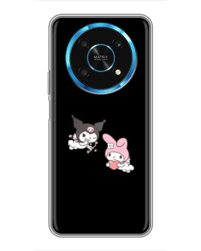 Чехол для Huawei Honor Magic 5 Lite 5G с картинкой «My Melody и Kuromi»