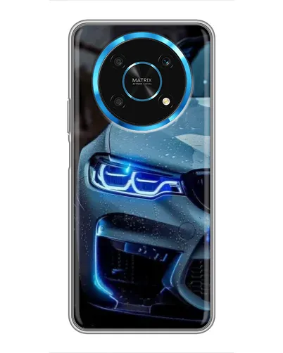 Чехол для Huawei Honor Magic 5 Lite 5G с картинкой «Взгляд BMW с синими фарами» Чехол для Huawei Honor Magic 5 Lite 5G с картинкой «Взгляд BMW с синими фарами»