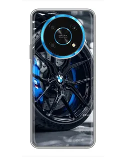 Чехол для Huawei Honor Magic 5 Lite 5G с картинкой «Колесо BMW вблизи» Чехол для Huawei Honor Magic 5 Lite 5G с картинкой «Колесо BMW вблизи»