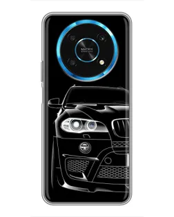 Чехол для Huawei Honor Magic 5 Lite 5G с картинкой «Темный силуэт BMW» Чехол для Huawei Honor Magic 5 Lite 5G с картинкой «Темный силуэт BMW»