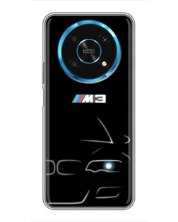 Чехол для Huawei Honor Magic 5 Lite 5G с картинкой «Минималистичный принт BMW M3» Чехол для Huawei Honor Magic 5 Lite 5G с картинкой «Минималистичный принт BMW M3»