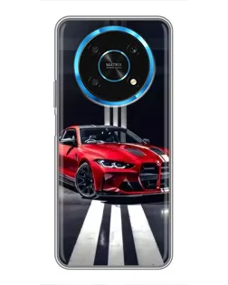 Чехол для Huawei Honor Magic 5 Lite 5G с картинкой «Красная BMW на дороге» Чехол для Huawei Honor Magic 5 Lite 5G с картинкой «Красная BMW на дороге»
