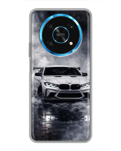 Чехол для Huawei Honor Magic 5 Lite 5G с картинкой «BMW сквозь туман» Чехол для Huawei Honor Magic 5 Lite 5G с картинкой «BMW сквозь туман»