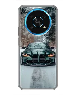Чехол для Huawei Honor Magic 5 Lite 5G с картинкой «BMW в зимнем лесу» Чехол для Huawei Honor Magic 5 Lite 5G с картинкой «BMW в зимнем лесу»