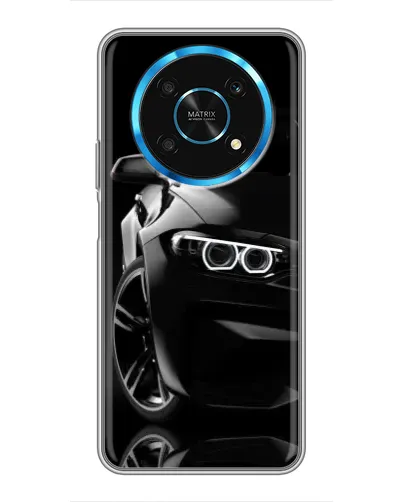 Чехол для Huawei Honor Magic 5 Lite 5G с картинкой «Черная BMW — профиль» Чехол для Huawei Honor Magic 5 Lite 5G с картинкой «Черная BMW — профиль»
