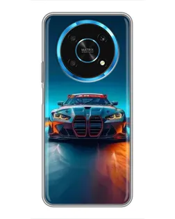 Чехол для Huawei Honor Magic 5 Lite 5G с картинкой «BMW — огни неона» Чехол для Huawei Honor Magic 5 Lite 5G с картинкой «BMW — огни неона»