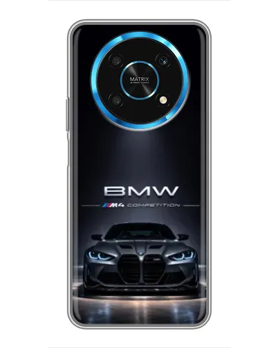Чехол для Huawei Honor Magic 5 Lite 5G с картинкой «BMW сквозь ночной город» Чехол для Huawei Honor Magic 5 Lite 5G с картинкой «BMW сквозь ночной город»