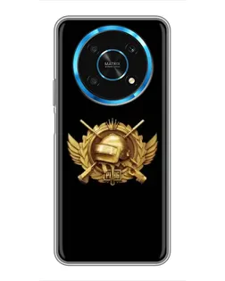 Чехол для Huawei Honor Magic 5 Lite 5G с картинкой «PUBG — оранжевый градиент» Чехол для Huawei Honor Magic 5 Lite 5G с картинкой «PUBG — оранжевый градиент»