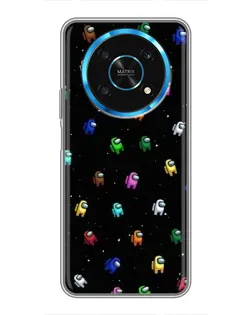 Чехол для Huawei Honor Magic 5 Lite 5G с картинкой «Экипаж Among Us» Чехол для Huawei Honor Magic 5 Lite 5G с картинкой «Экипаж Among Us»