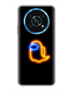 Чехол для Huawei Honor Magic 5 Lite 5G с картинкой «Among Us неоновое сияние» Чехол для Huawei Honor Magic 5 Lite 5G с картинкой «Among Us неоновое сияние»
