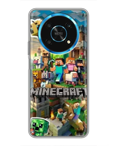 Чехол для Huawei Honor Magic 5 Lite 5G с картинкой «Замок Minecraft» Чехол для Huawei Honor Magic 5 Lite 5G с картинкой «Замок Minecraft»