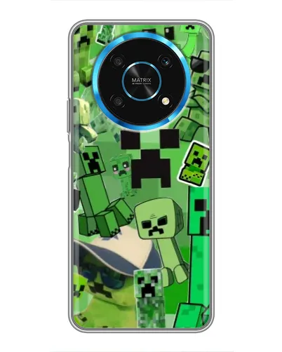 Чехол для Huawei Honor Magic 5 Lite 5G с картинкой «Криперы Minecraft» Чехол для Huawei Honor Magic 5 Lite 5G с картинкой «Криперы Minecraft»