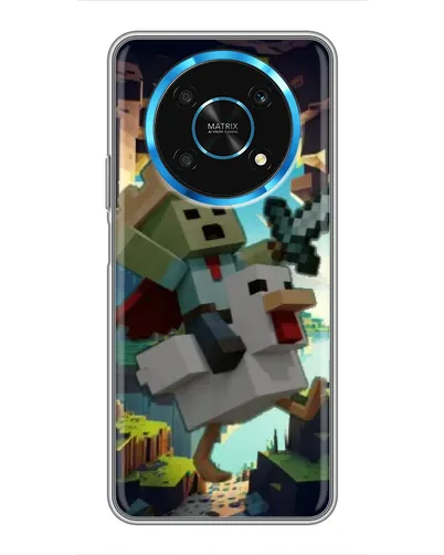 Чехол для Huawei Honor Magic 5 Lite 5G с картинкой «Стив и гусь» Чехол для Huawei Honor Magic 5 Lite 5G с картинкой «Стив и гусь»